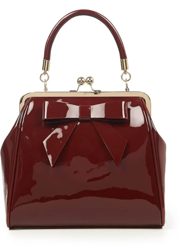 Banned American Vintage 50's Handbag Burgundy