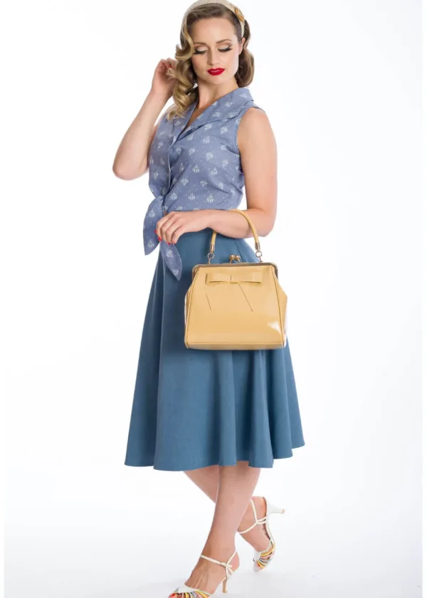 Banned American Vintage 50's Handbag Beige