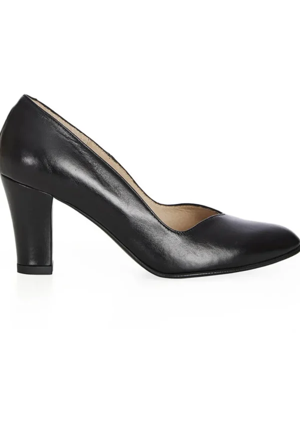 Banned Ava Leren 50's Pumps Black