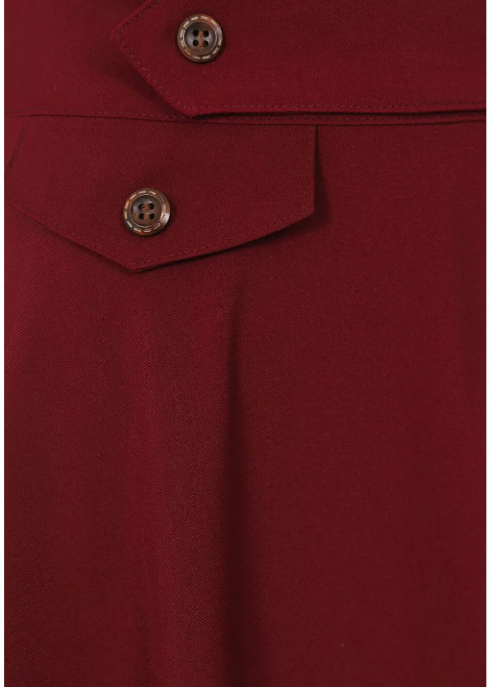 banned_book_club_s_swing__1-1.webp Banned Book Club 50's Swing Skirt Burgundy