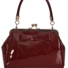 Banned California Nights 50's Bag Burgundy