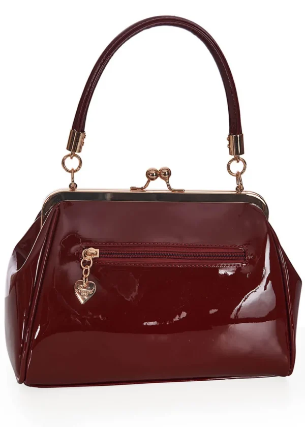 Banned California Nights 50's Bag Burgundy