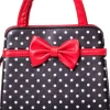 Banned Carla Polkadot Purse in Black