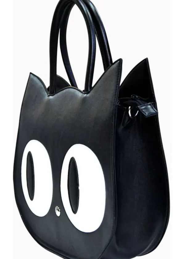 Banned Cat in the Bag Shoulder Bag Black
