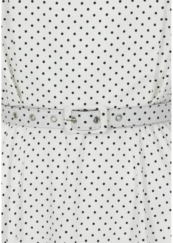 Banned Danny Sweet Spot Polkadot 40's Dress White