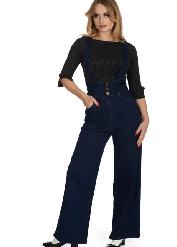 Banned Denim Days 40's Trousers Navy