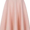 Banned Di Di 50's Swing Skirt Coral White