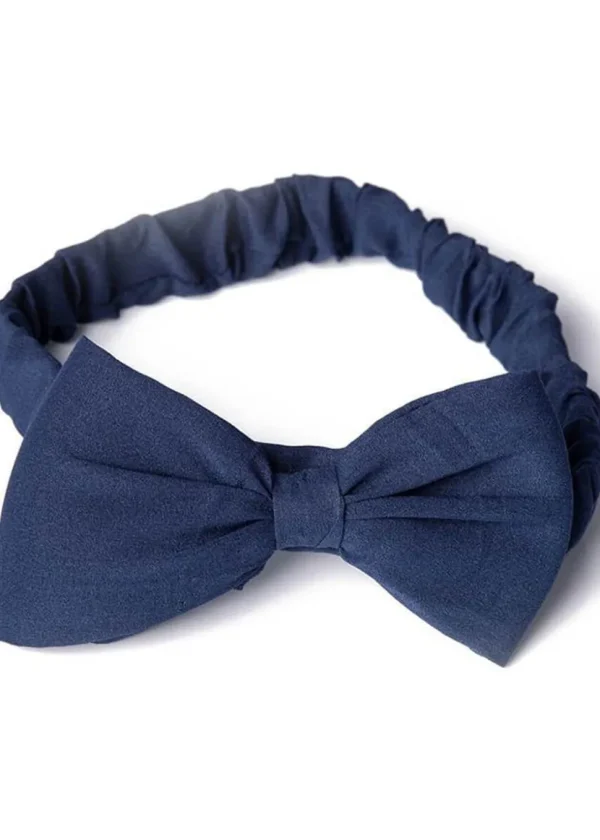 Banned Dionne Bow 50's Headband Navy