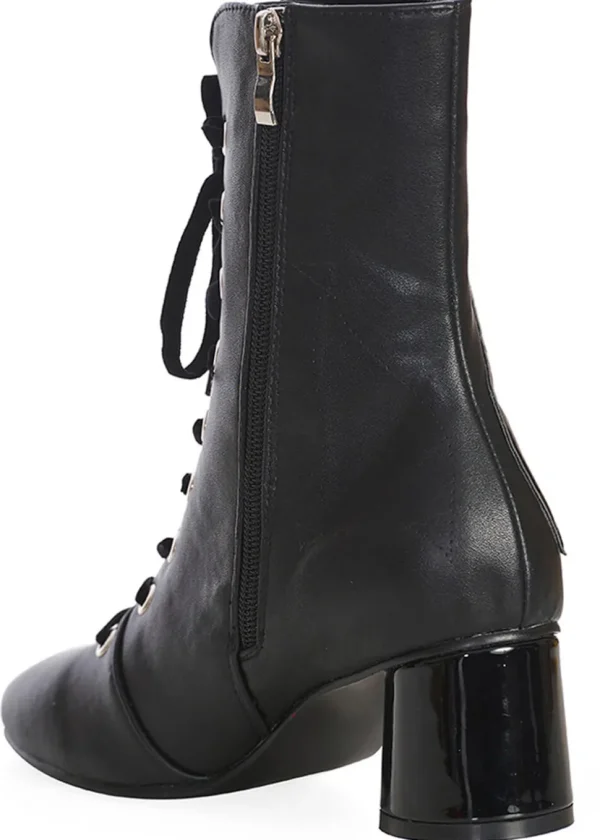 Banned Dreamcatcher 40's Bat Boots Black