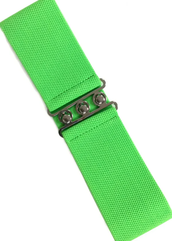Banned Elastic Belt 50's Halloween Green