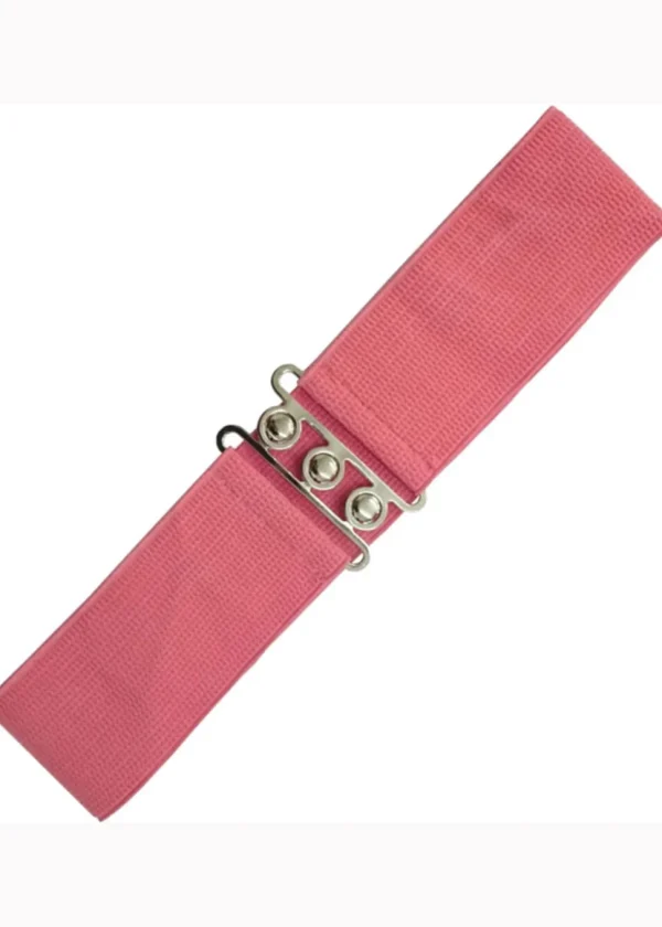 Banned Elastic 50's Belt Coral