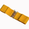 Banned Elastic 50's Belt Mustard
