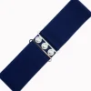 Banned Elastic 50's Belt Navy