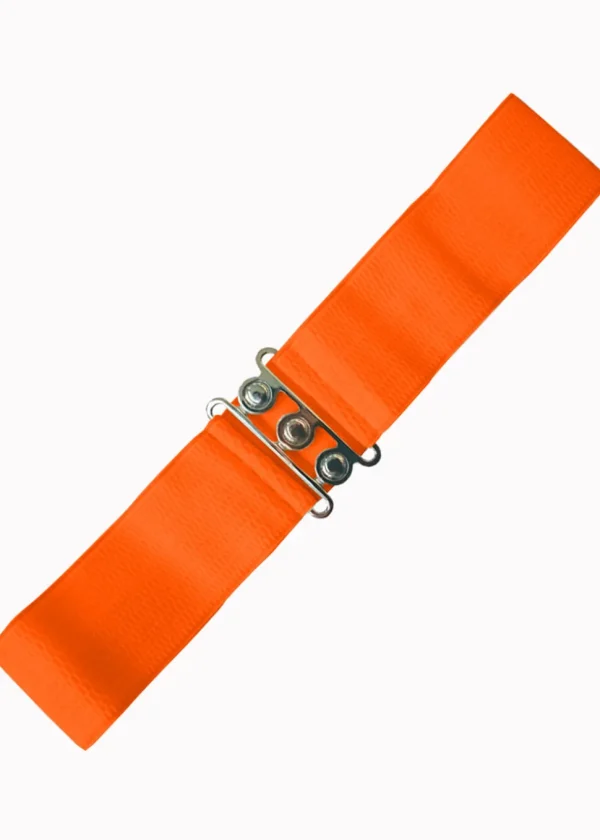 Banned Elastic 50's Belt Orange