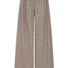 Banned Eliza Houndstooth 40's Trousers Brown