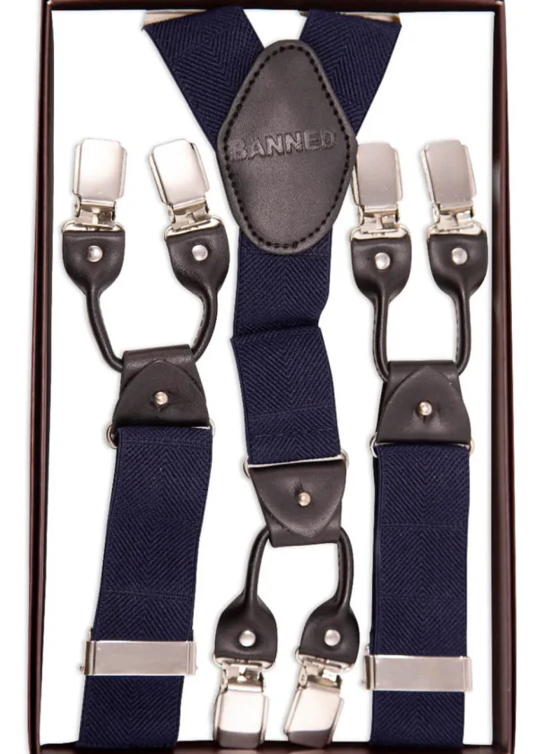 Banned Emma Bretels 2 Closures Navy
