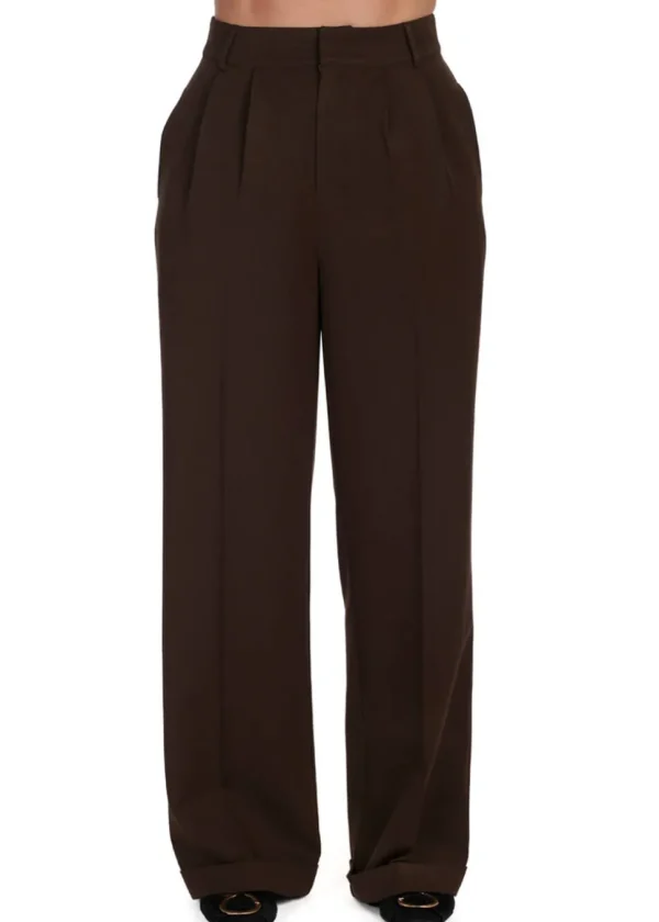 Banned Etta 40's Trousers Brown