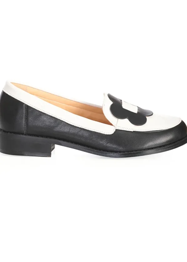 Banned Evening Primrose 60's Loafers Black