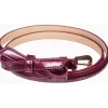 Banned Gold Rush Bow Belt Magenta