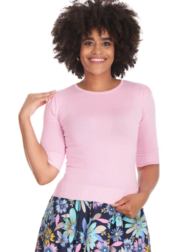 Banned Grace 40's Jumper Pink