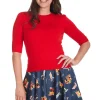 Banned Grace 40's Jumper Red