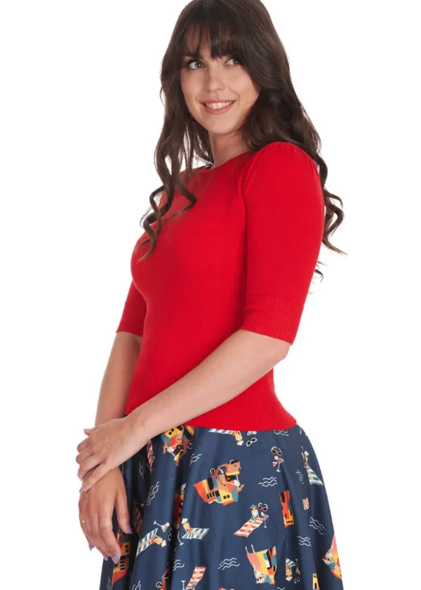 Banned Grace 40's Jumper Red