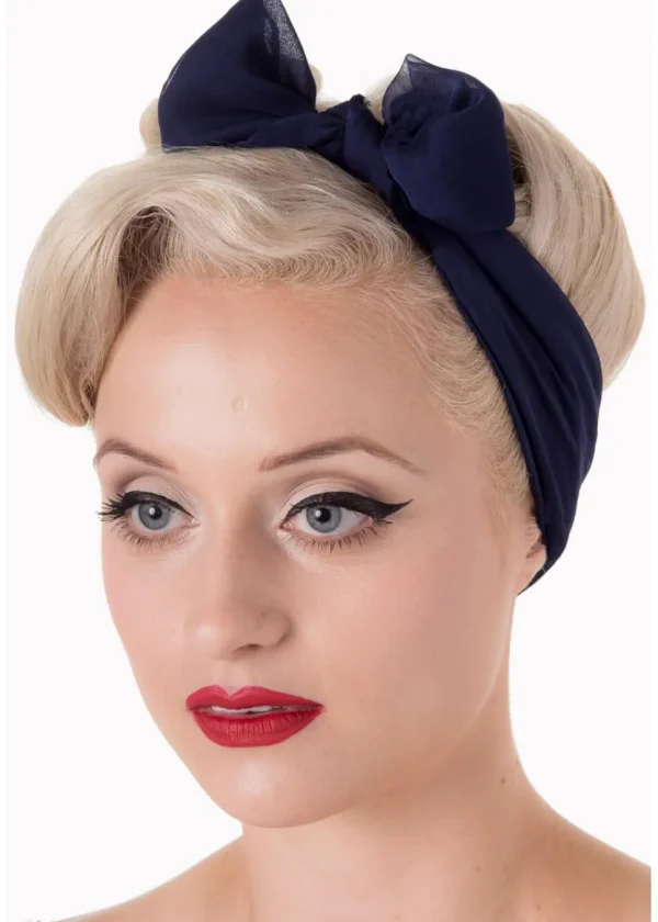 Banned Gradiation Scarf Navy