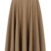 Banned Greta 40's Swing Rok Brown
