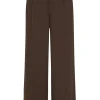 Banned Hazel Anchor 70's Trousers Brown