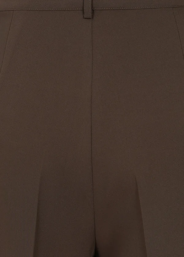 Banned Hazel Anchor 70's Trousers Brown