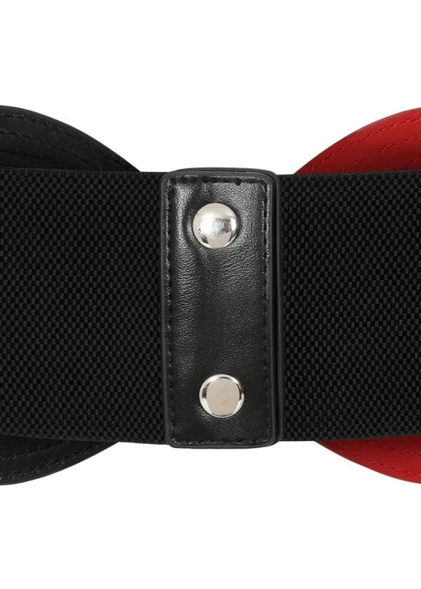 Banned Heartbeat Elastic Belt Black