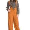 Banned Her Favorites 40's Trousers Tan Brown