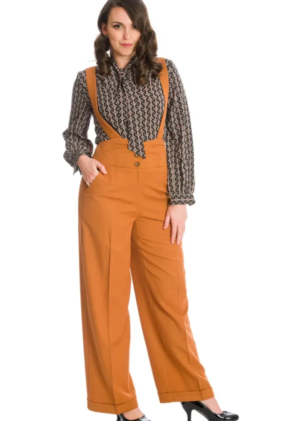 Banned Her Favorites 40's Trousers Tan Brown