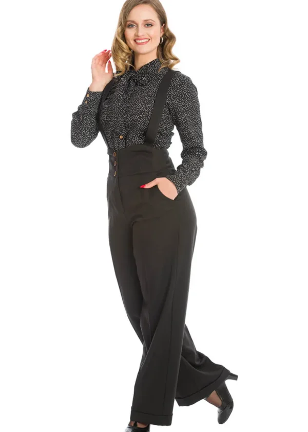 Banned Her Favorites 40's Trousers Black