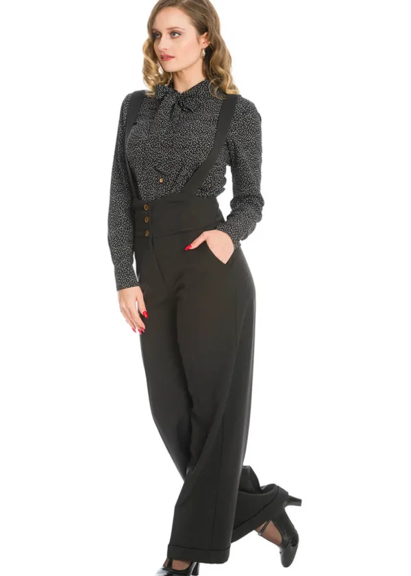 Banned Her Favorites 40's Trousers Black