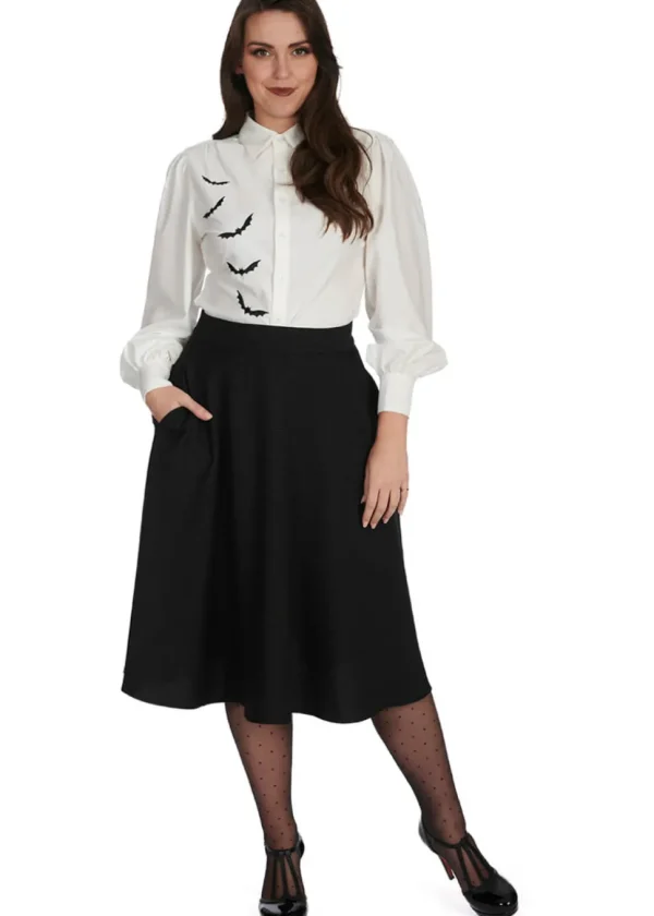 Banned Hope 50's Swing Skirt Black