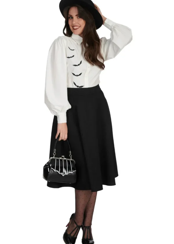 Banned Hope 50's Swing Skirt Black