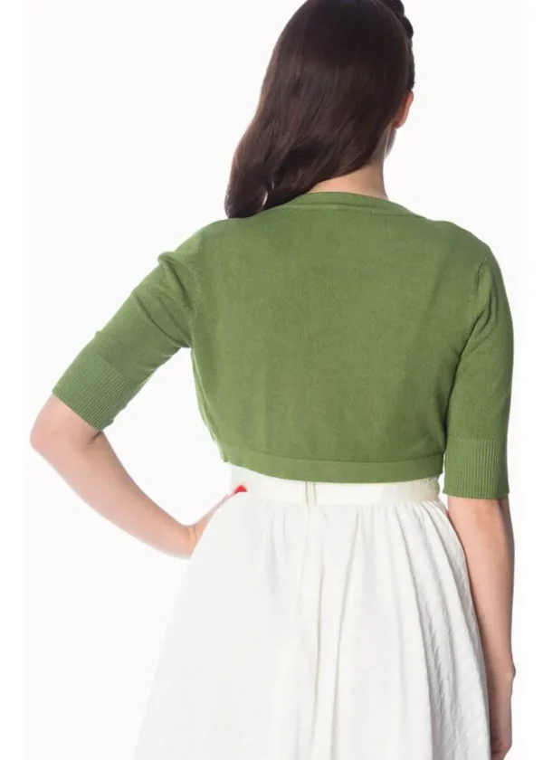 Banned Hudson 50's Bolero Apple Green