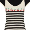 Banned Josie Cherries Jumper Black