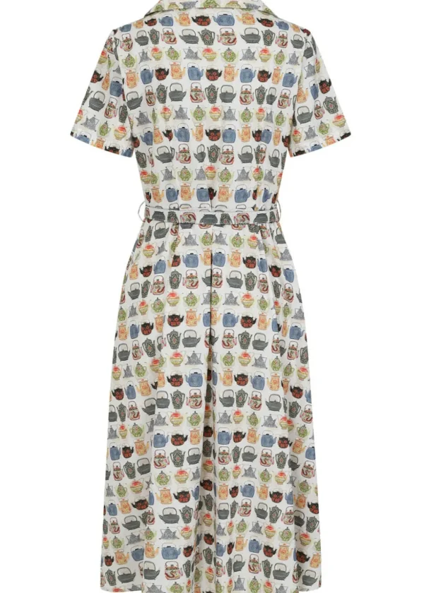 Banned Kate Tea Time 40's Dress White
