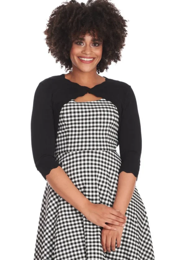 Banned Lucy 50's Bolero Black