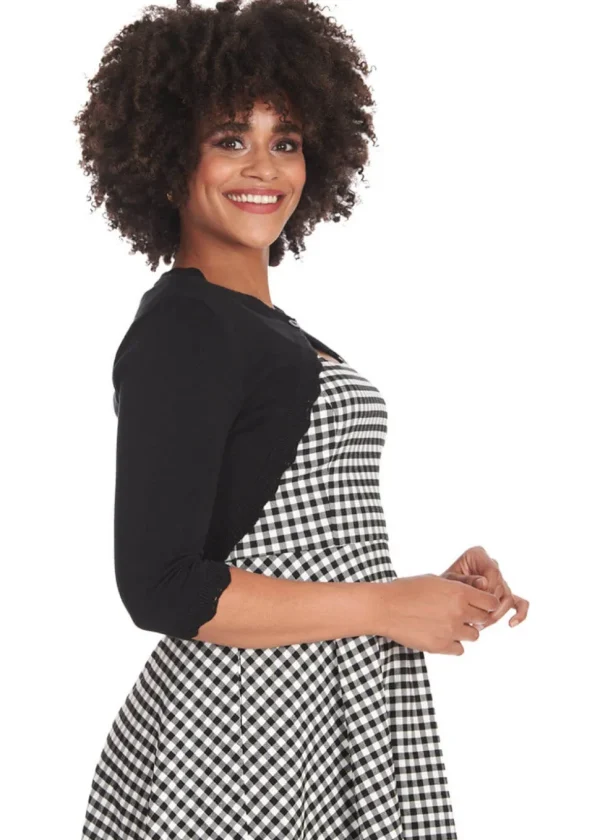 Banned Lucy 50's Bolero Black