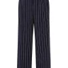 Banned Martha Sail Stripe 40's Trousers Navy