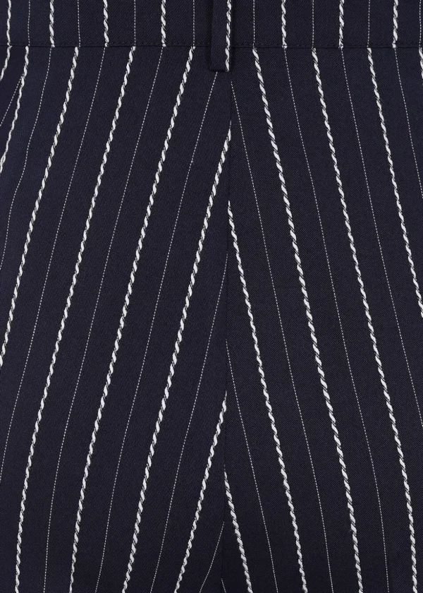 Banned Martha Sail Stripe 40's Trousers Navy
