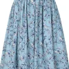 Banned Mila Toile 50's Swing Rok Light Blue
