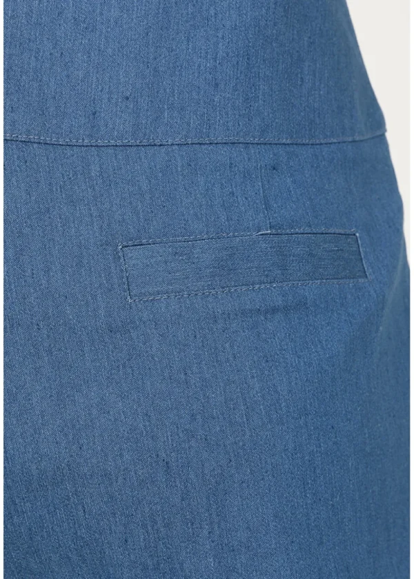 Banned Millie Swallows Shorts Denim Blue