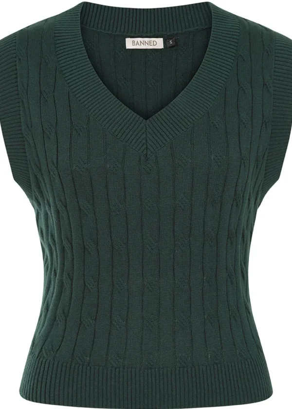 Banned Olive 60's Spencer Green