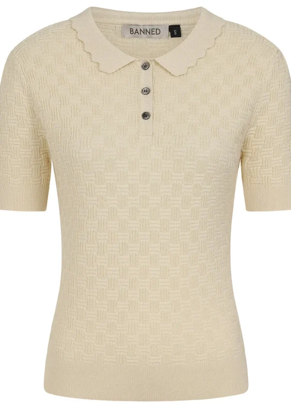 Banned Olivia 50's Top Cream