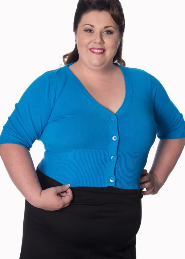 Banned Overload Cardigan Blue