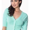 Banned Overload 50's Cardigan Mint Color